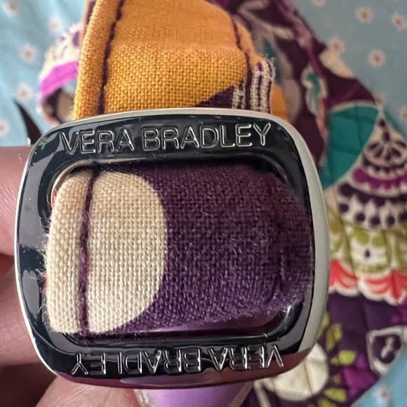 Vera Bradley Hipster saddle in plum crazy pattern ( retired pattern) - Picture 7 of 8